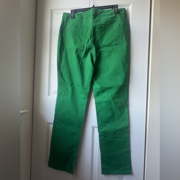 Charter Club NEVER WORN Bright Green Straight Leg Jeans - Picture 3 of 6